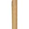 Ekena Millwork Imperial Block Rough Sawn Bracket, Western Red Cedar, 4"W x 18"D x 22"H BKT04X18X22IMP05RWR - alternate 3